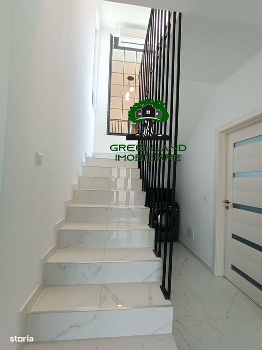 Vila 4 camere, 2 bai,154 mp, Semi Mobilata, canalizare, asfalt, Rediu
