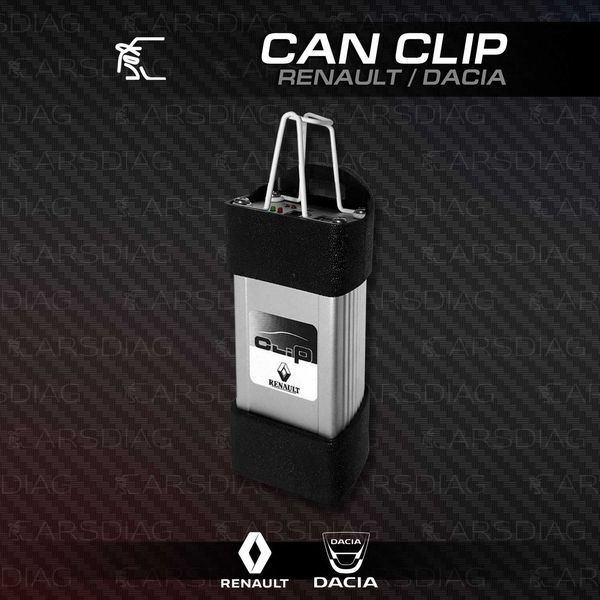 Renault/Dacia Диагностика: Clip Can