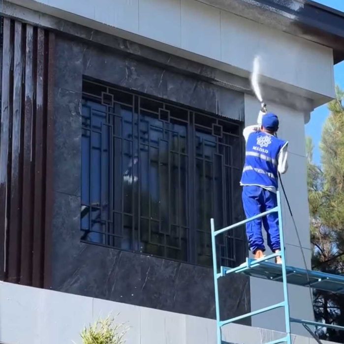 Мойка окон и фасадов в Ташкент | Oyna va fasad yuvish | Fasad tozalash