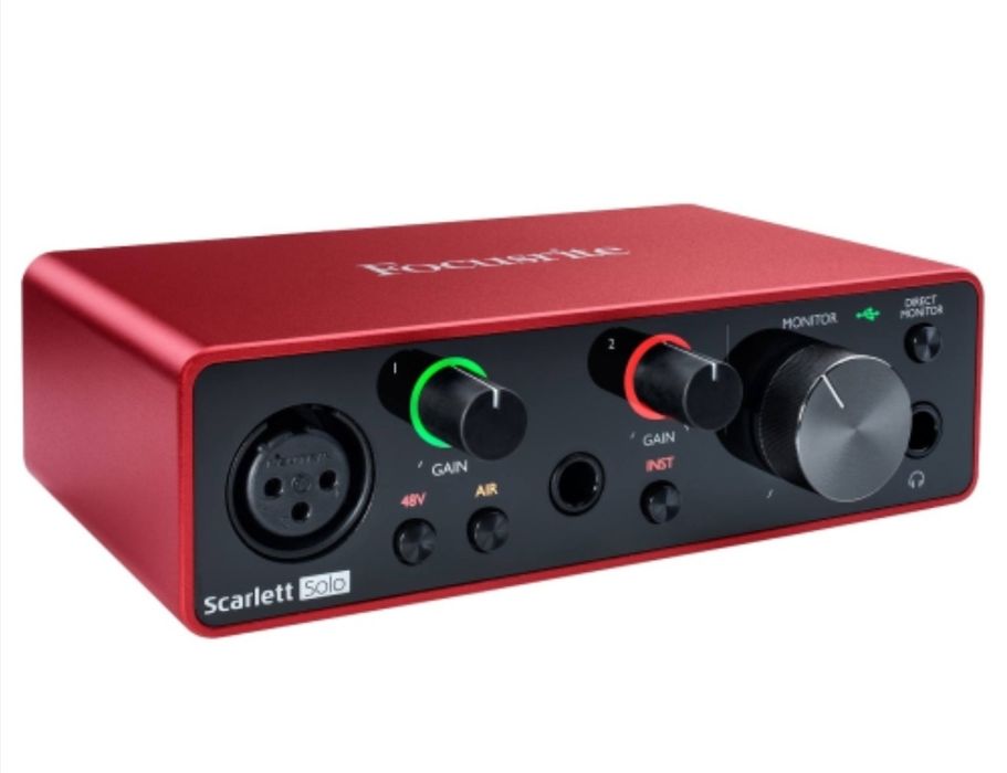 Внешний аудиоинтерфейс FocusRite solo 3Gen