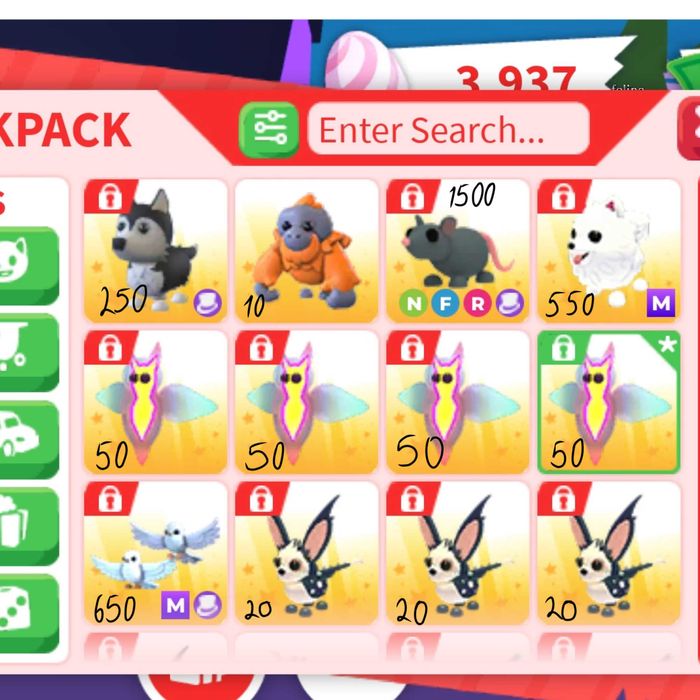 Продаю питомцев из адопт ми