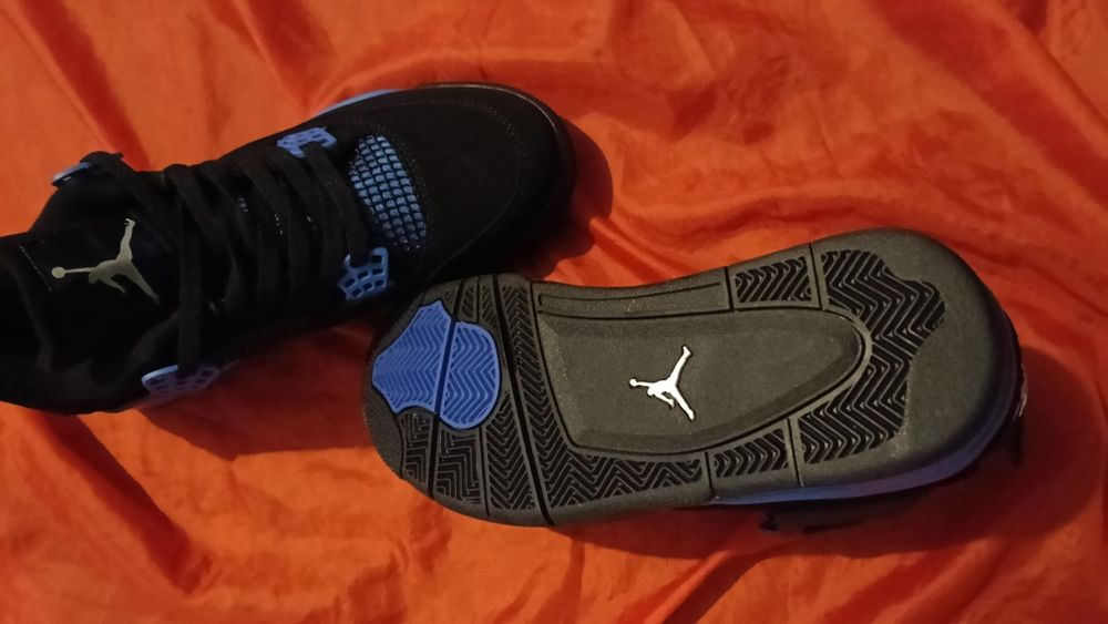 Jordan 4 blue thunder 42