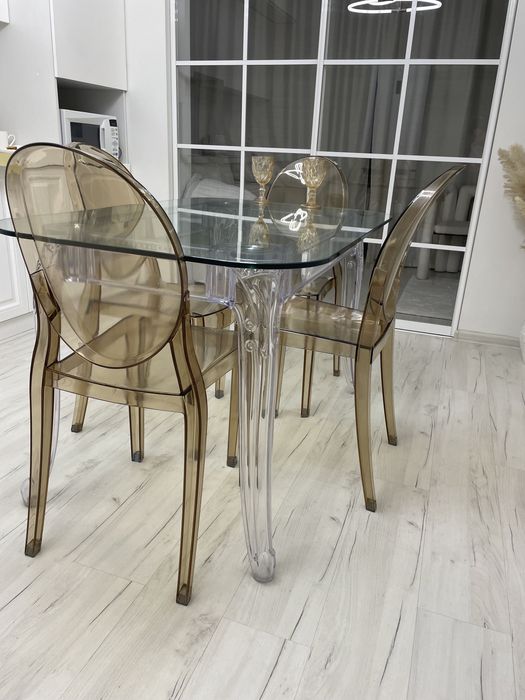 Обеденный Стол стеклянный