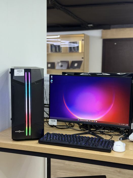 Игровой ПК AeroMax core i5-10 16/1TB rtx 4060 Рассрочка 0-0-12/Baitime