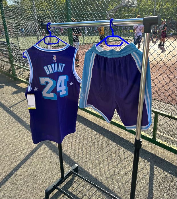 IN STOC !!! Compleu Nike NBA Shorts Los Angeles Lakers City Edition