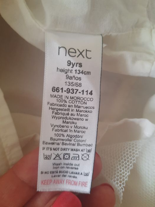 Oфициални рокли Petit fleur/ Next 8-9г.