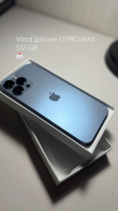 Iphone 13 pro max, 512 GB, albastru
