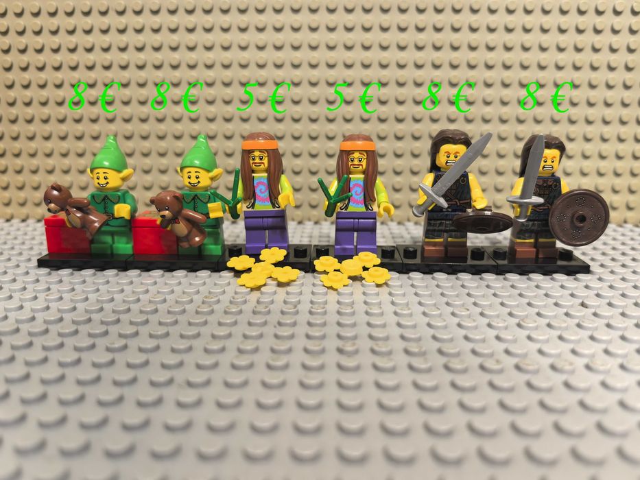 LEGO минифигурки рицари пирати нинджаго космос колекционерски стар уорс уестърн фортнайт властелинът на пръстените други ЧАСТ 5