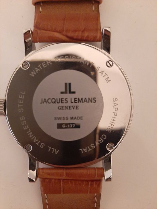 Jacques Lemans G-177 (кожена каишка)