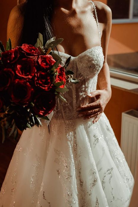 Rochie de mireasa A-line XS / XXS 34-32