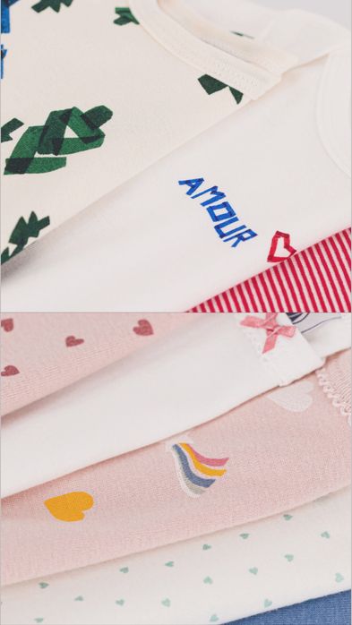 Petit Bateau бодики для детей