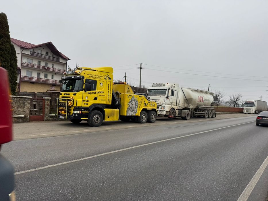Tractări Camioane Servicii Macara Transport Utilaje