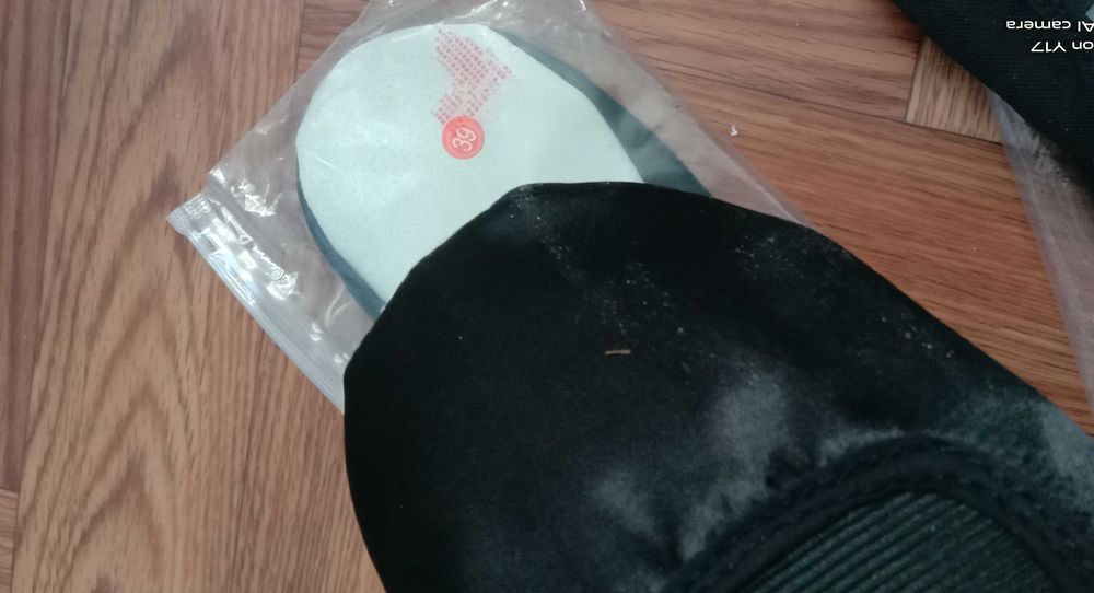 Чешки черные - 2 размера