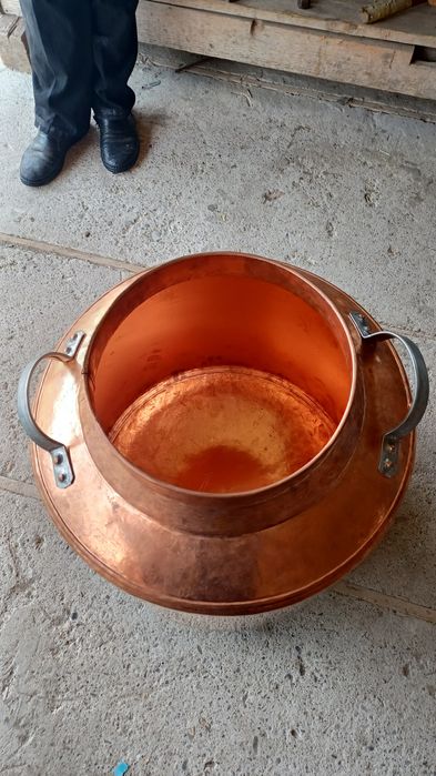 Cazan de țuică din cupru la preț de producător de inox sau CUPRU