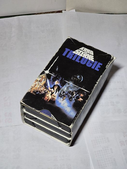 Видеокасети Star Wars триология