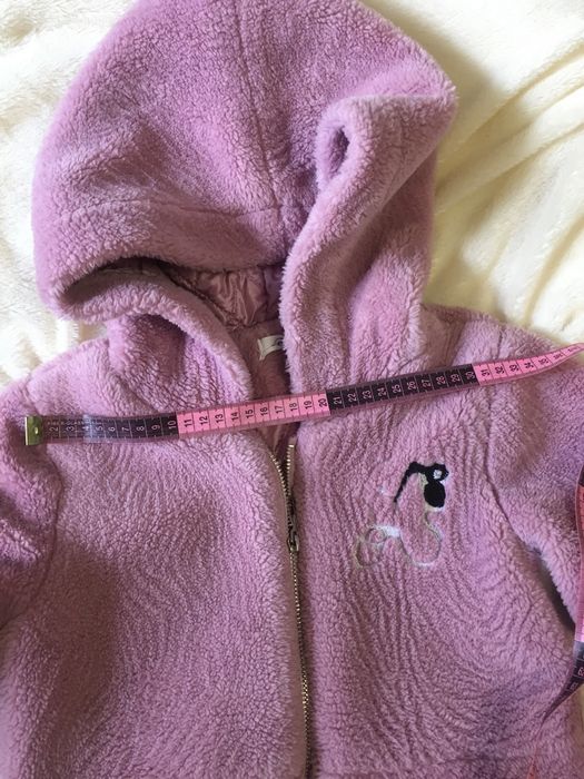 Шуба детская теплая