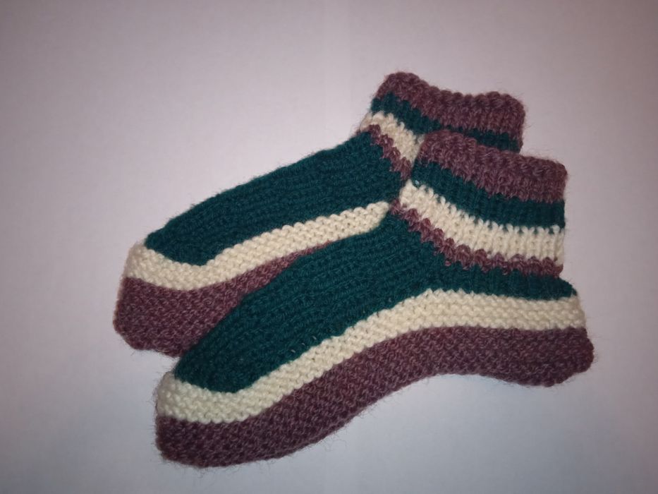 Ciorapi lucrati manual