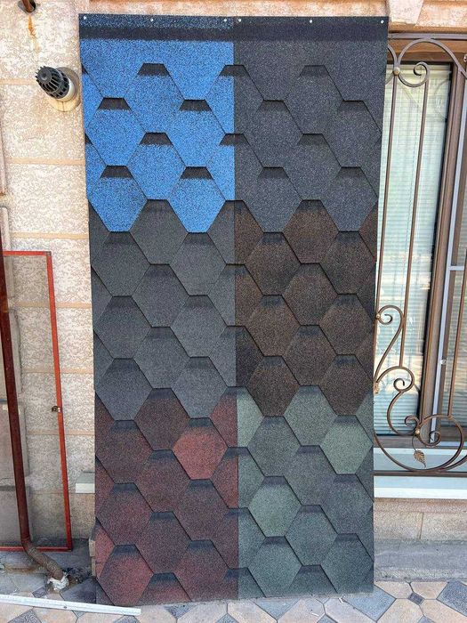 Подкладочные ковры, толь, Андулин, Гибкая мягкая кровля черепица