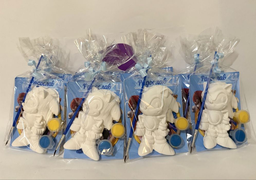 Подаръчета за детска градина, парти или училище - гипсови фигурки