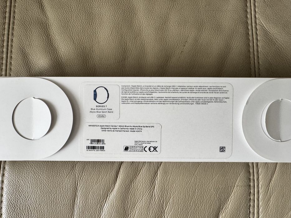 Apple Watch Seria 7 45mm Abyss Blue GPS