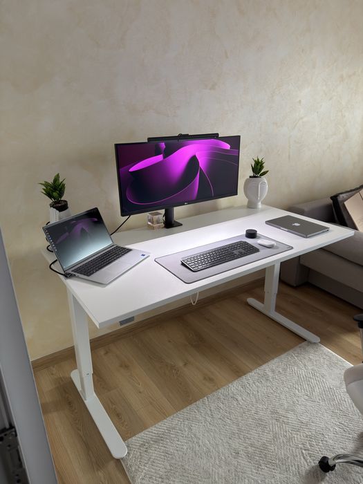 Birou reglabil electric 80x160cm