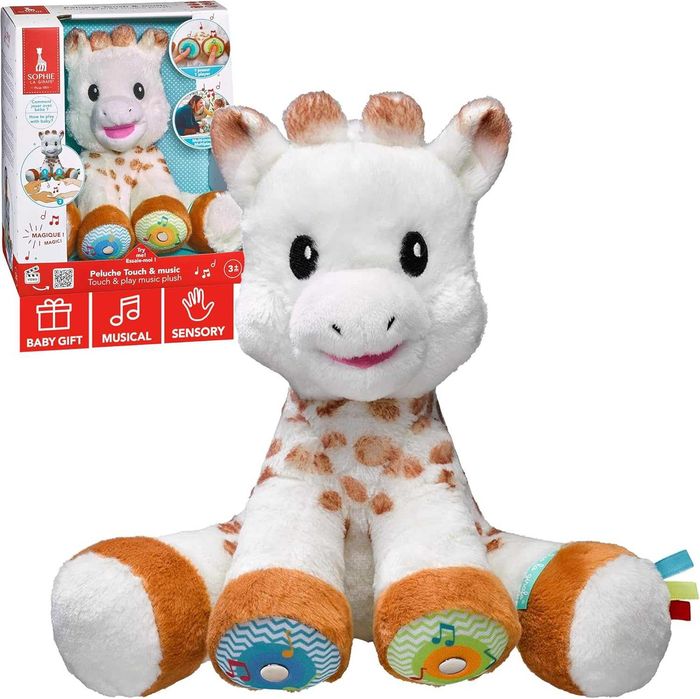 Sophie la girafe Touch & Play Music – Интерактивна музикална плюшена играчка