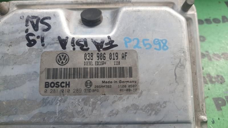 Calculator ecu Skoda Fabia 1999-2008 0281010289