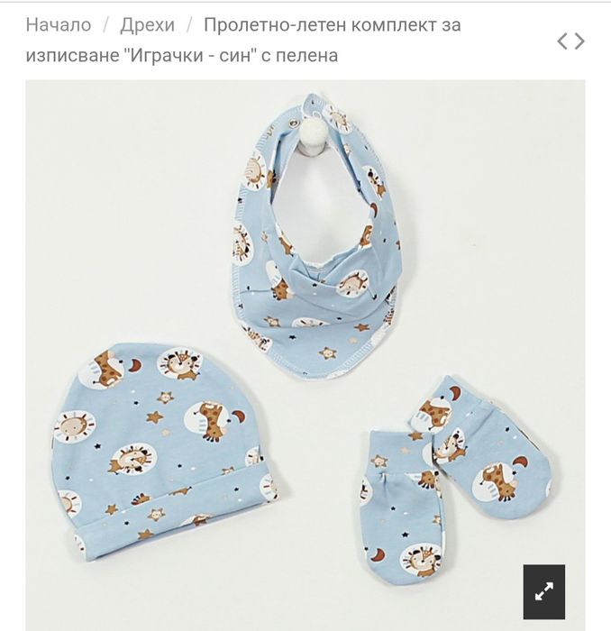 Комплект за новородено Angel baby