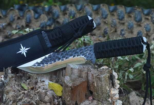 Тактически нож HTWM-80 от цяло парче метал Full Tang