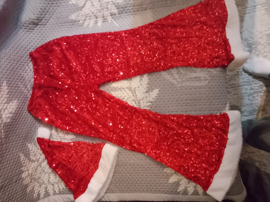 Костюм на НГ девочка санта