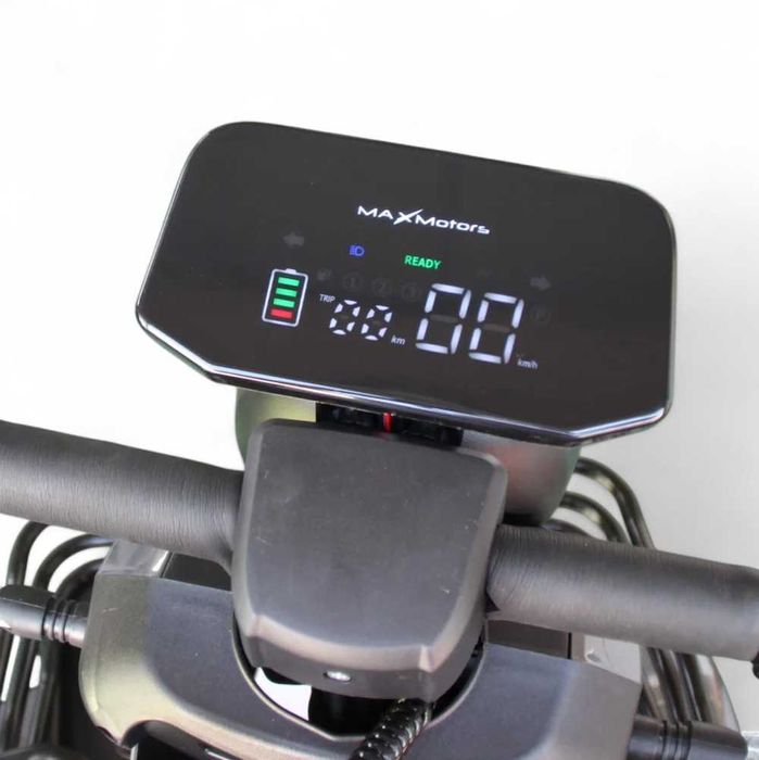 Електрическа триместна четириколка MaxMotors Х4 1500W - Graphite