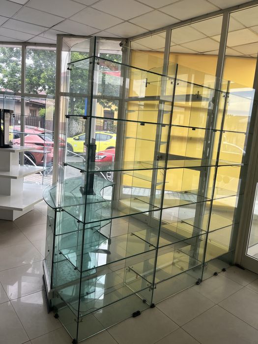 Donez Vitrine Rafturi si Tonete din sticla de 8 mm