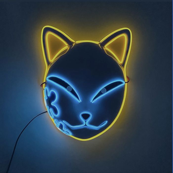 Светящаяся маска лисы