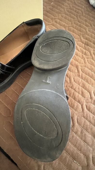 Лоферы масленная кожа