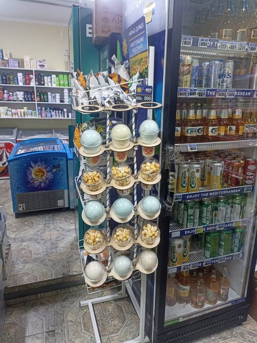 Ветрина для попкорн вата