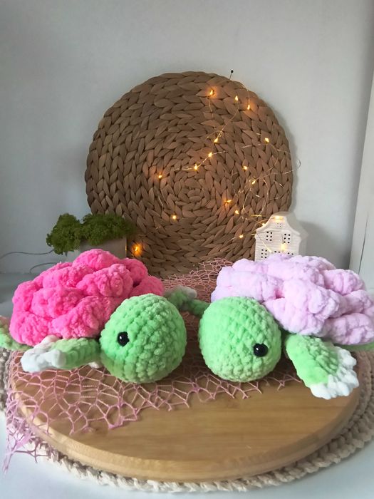Плюшени играчки ръчно плетени