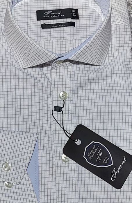 Български мъжки ризи Frant 39/40 М Slim line