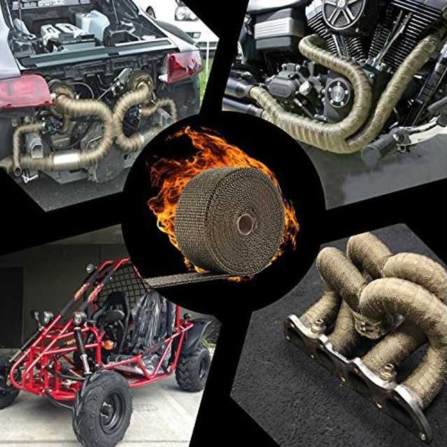 Изолационна Лента за Ауспух / Термо Лента / Скоби за Термо Лента