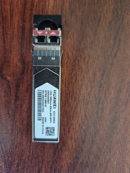 Продам оптический модуль Huawei SFP+ SM, 40км OSX040N01
