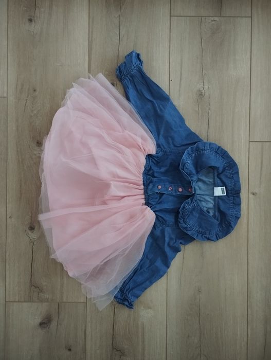 Бебешка рокля, размер 1г-1.5г