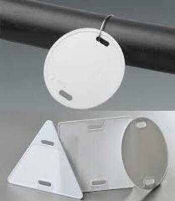 Бирки маркировочные/ кабельные бирки/ бирки металлические кабельные