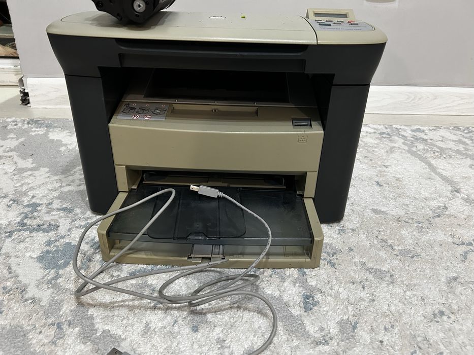 Принтер, монитор, блок