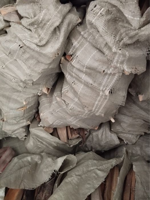 Дрова в мешках сосна сухая