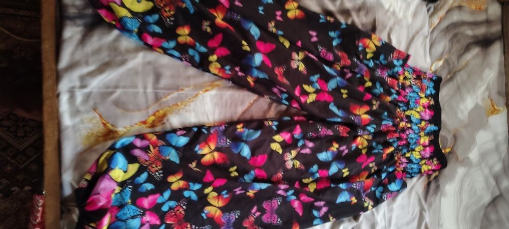 Pantaloni lungi stil salopeta