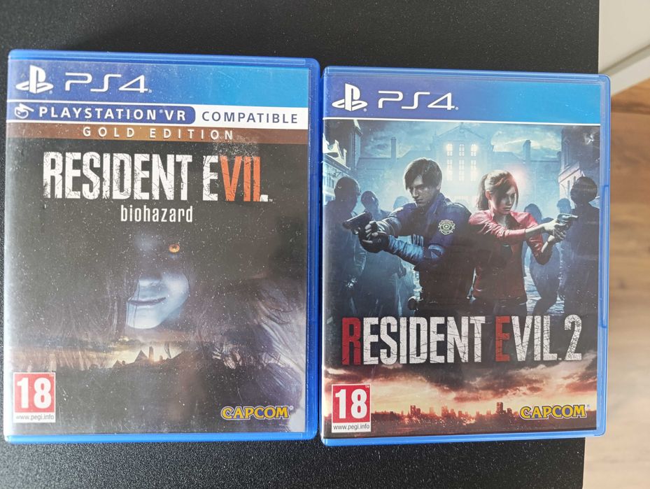 Игри за PlayStation 4, ps4 games, Resident evil 7, Resident evil 2