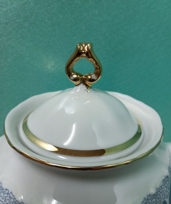 Сервиз за чай / кафе с 15 части, Български порцелан от ИЗИДА