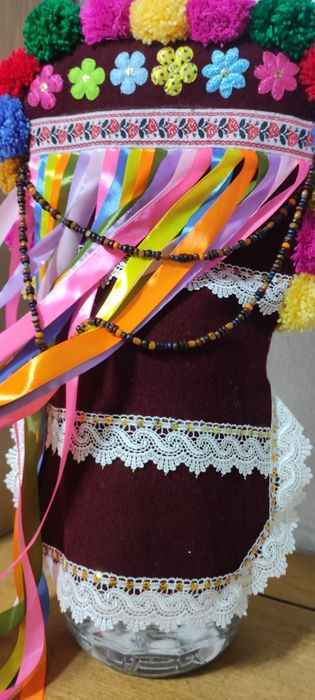 Кукерска маска, гугла,капашон, нова, новодел