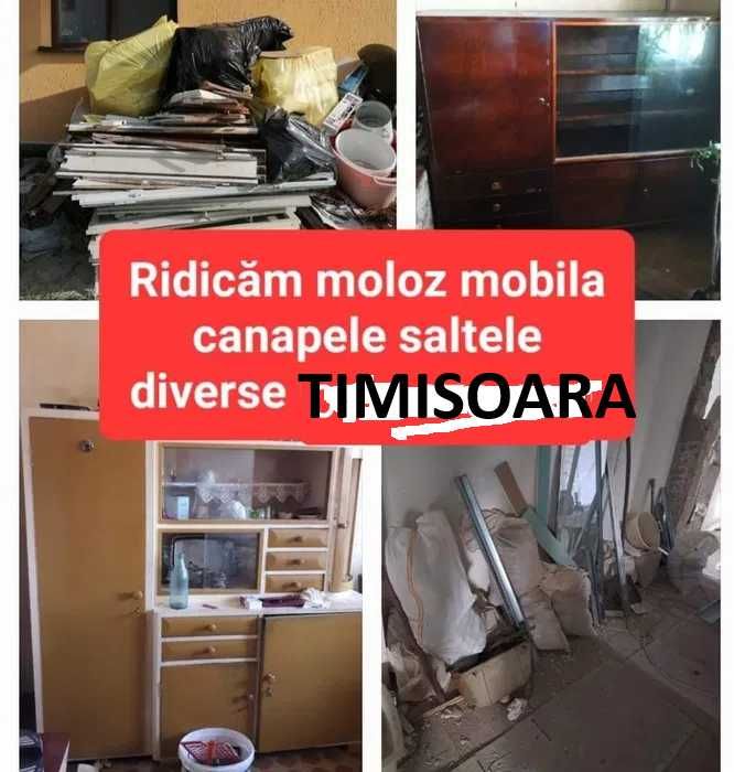 Ridic moloz debarasari apartamente transport mobila veche  deseuri