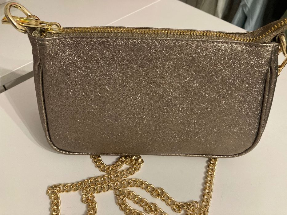 Чанта естествена кожа Vera Pelle made in Italy