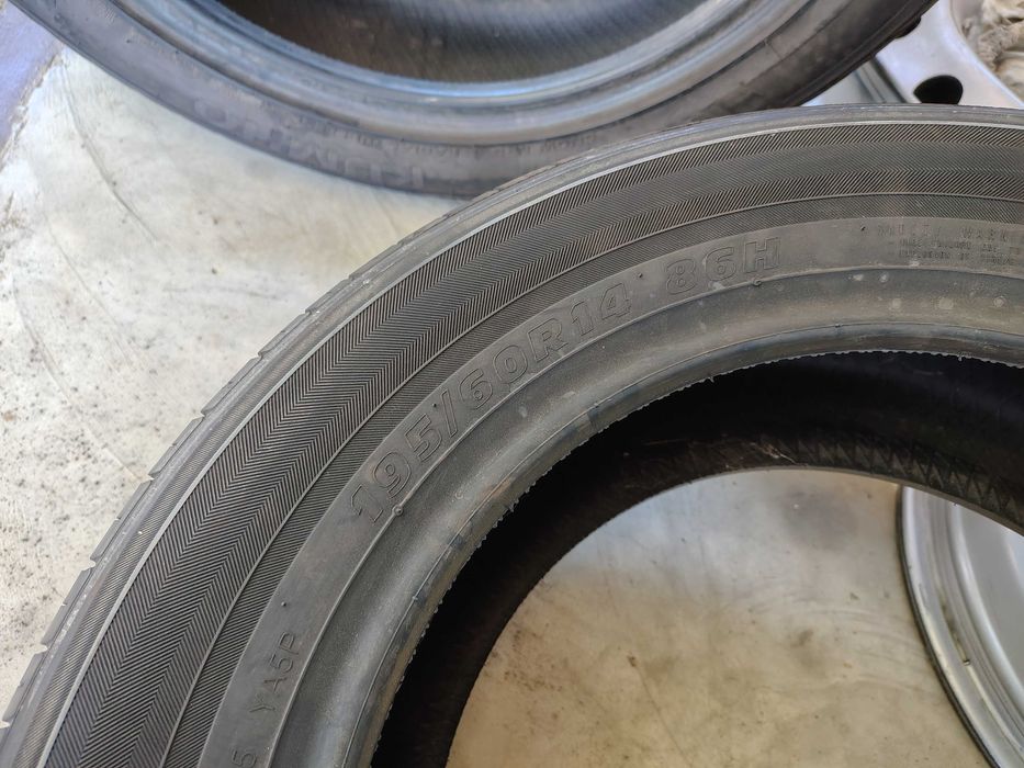 4бр.НОВИ летни гуми KUMHO 195 60 14 цена за брой